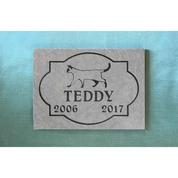 small slate tile Teddy, full design